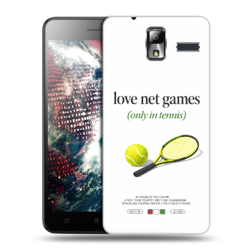 Силиконовый чехол на Lenovo S580 Ideaphone с принтом для девочек