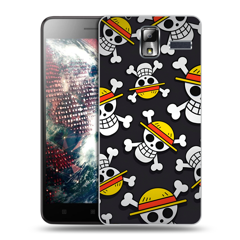 Силиконовый чехол на Lenovo S580 Ideaphone с принтом One Piece Ван Пис Силиконовый чехол на Lenovo S580 Ideaphone с принтом One Piece Ван Пис