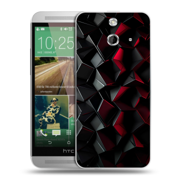 Пластиковый чехол на HTC One E8 с принтом Абстракция Пластиковый чехол на HTC One E8 с принтом Абстракция