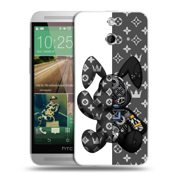 Пластиковый чехол на HTC One E8 с принтом Луи робот Пластиковый чехол на HTC One E8 с принтом Луи робот