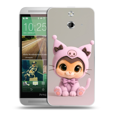 Пластиковый чехол на HTC One E8 с принтом Куроми Kuromi Пластиковый чехол на HTC One E8 с принтом Куроми Kuromi