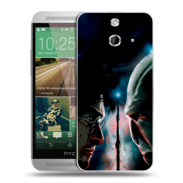 Пластиковый чехол на HTC One E8 с принтом Гарри Поттер Harry Potter