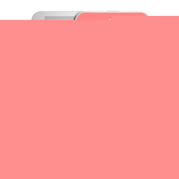 Пластиковый чехол на HTC One E8 с принтом Розовый котенок