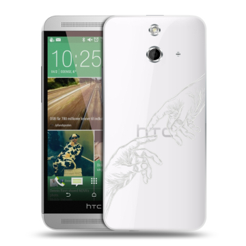 Пластиковый чехол на HTC One E8 с принтом Сотворение мира