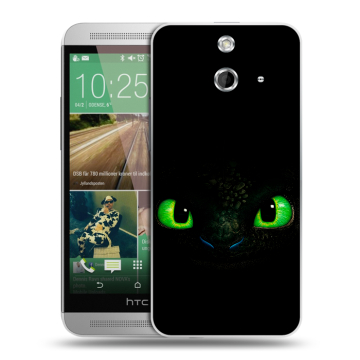 Пластиковый чехол на HTC One E8 с принтом Как приручить дракона Пластиковый чехол на HTC One E8 с принтом Как приручить дракона