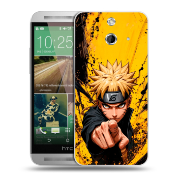 Пластиковый чехол на HTC One E8 с принтом Naruto Наруто Пластиковый чехол на HTC One E8 с принтом Naruto Наруто