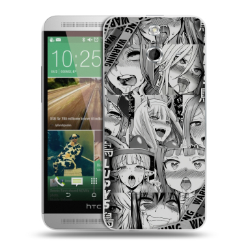 Пластиковый чехол на HTC One E8 с принтом Ahegao Ахегао Аниме Пластиковый чехол на HTC One E8 с принтом Ahegao Ахегао Аниме