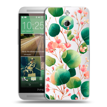 Пластиковый чехол на HTC One E8 с принтом женский Пластиковый чехол на HTC One E8 с принтом женский