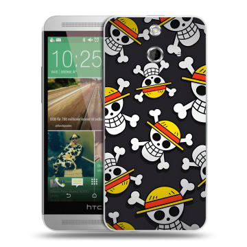 Пластиковый чехол на HTC One E8 с принтом One Piece Ван Пис Пластиковый чехол на HTC One E8 с принтом One Piece Ван Пис