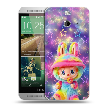 Пластиковый чехол на HTC One E8 с принтом Labubu Лабубу Пластиковый чехол на HTC One E8 с принтом Labubu Лабубу