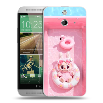 Пластиковый чехол на HTC One E8 с принтом Labubu Лабубу Пластиковый чехол на HTC One E8 с принтом Labubu Лабубу