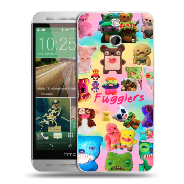 Пластиковый чехол на HTC One E8 с принтом Флагер Fuggler Пластиковый чехол на HTC One E8 с принтом Флагер Fuggler