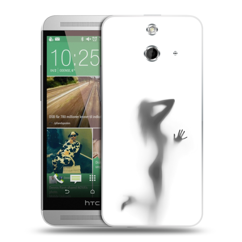 Пластиковый чехол на HTC One E8 с принтом Силуэт Пластиковый чехол на HTC One E8 с принтом Силуэт