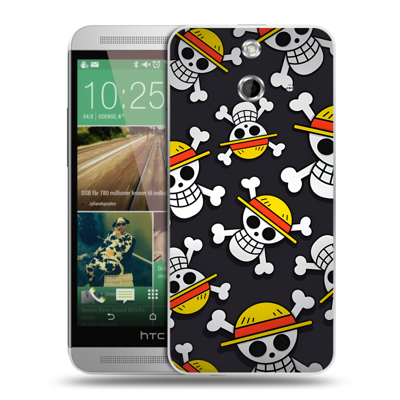 Пластиковый чехол на HTC One E8 с принтом One Piece Ван Пис Пластиковый чехол на HTC One E8 с принтом One Piece Ван Пис