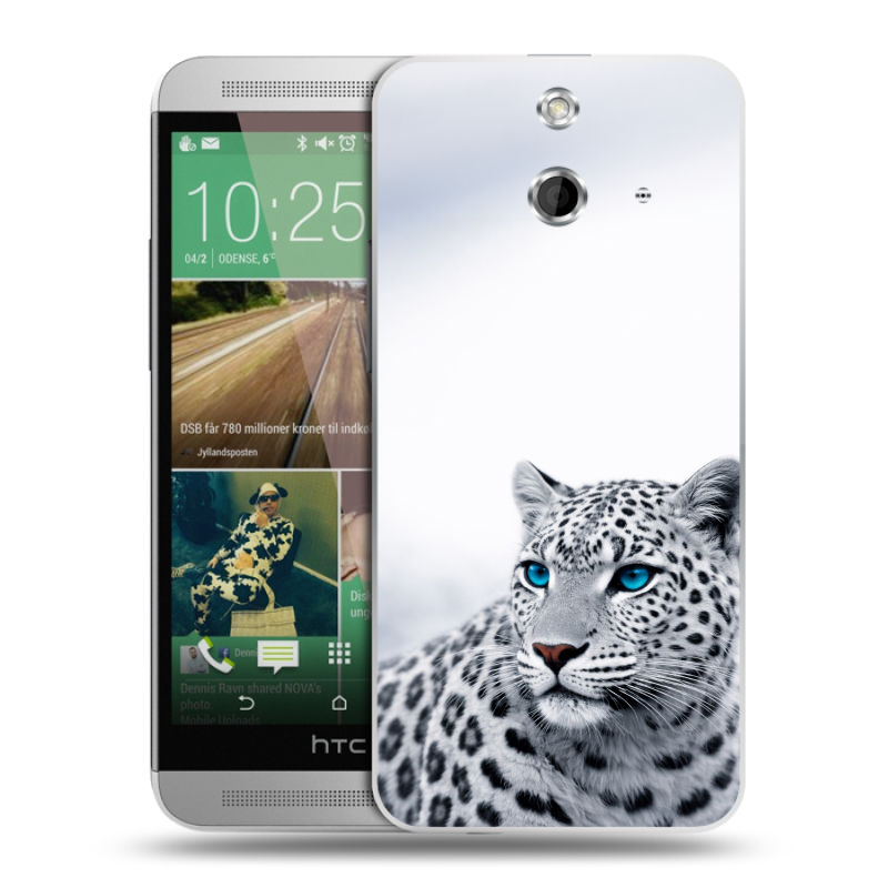 Пластиковый чехол на HTC One E8 с принтом женский Пластиковый чехол на HTC One E8 с принтом женский