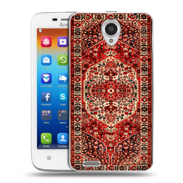 Пластиковый чехол на Lenovo S650 Ideaphone с принтом Ковер Пластиковый чехол на Lenovo S650 Ideaphone с принтом Ковер