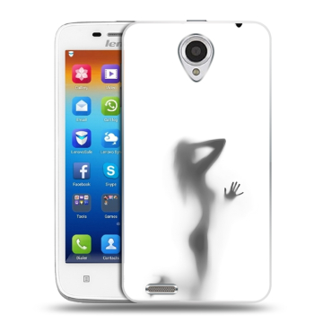 Пластиковый чехол на Lenovo S650 Ideaphone с принтом Силуэт Пластиковый чехол на Lenovo S650 Ideaphone с принтом Силуэт
