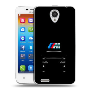Пластиковый чехол на Lenovo S650 Ideaphone с принтом БМВ BMW Пластиковый чехол на Lenovo S650 Ideaphone с принтом БМВ BMW