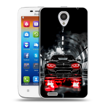 Пластиковый чехол на Lenovo S650 Ideaphone с принтом BMW БМВ Пластиковый чехол на Lenovo S650 Ideaphone с принтом BMW БМВ