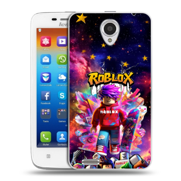 Пластиковый чехол на Lenovo S650 Ideaphone с принтом Roblox Роблокс Пластиковый чехол на Lenovo S650 Ideaphone с принтом Roblox Роблокс