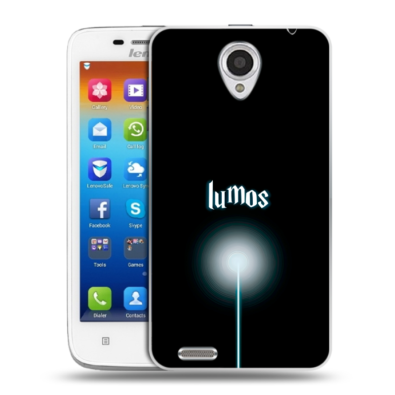 Пластиковый чехол на Lenovo S650 Ideaphone с принтом Harry Potter Гарри Поттер Пластиковый чехол на Lenovo S650 Ideaphone с принтом Harry Potter Гарри Поттер