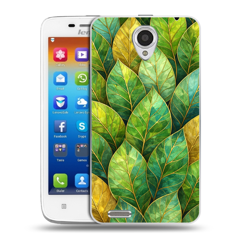 Пластиковый чехол на Lenovo S650 Ideaphone с принтом женский Пластиковый чехол на Lenovo S650 Ideaphone с принтом женский