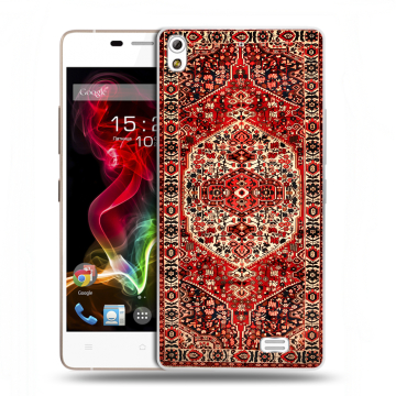 Пластиковый чехол на Fly IQ4516 Tornado Slim Octa с принтом Ковер