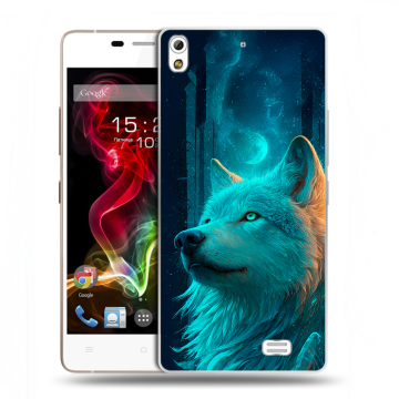 Пластиковый чехол на Fly IQ4516 Tornado Slim Octa с принтом бабочки саккура