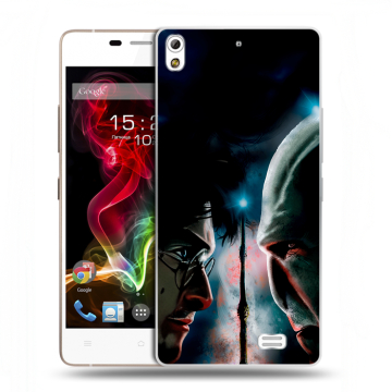 Пластиковый чехол на Fly IQ4516 Tornado Slim Octa с принтом Гарри Поттер Harry Potter
