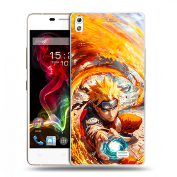 Пластиковый чехол на Fly IQ4516 Tornado Slim Octa с принтом Аниме Наруто Naruto