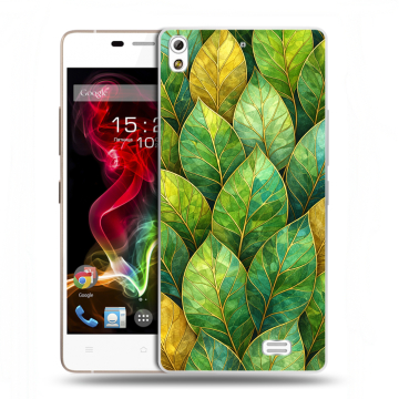 Пластиковый чехол на Fly IQ4516 Tornado Slim Octa с принтом женский