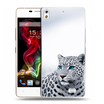 Пластиковый чехол на Fly IQ4516 Tornado Slim Octa с принтом женский