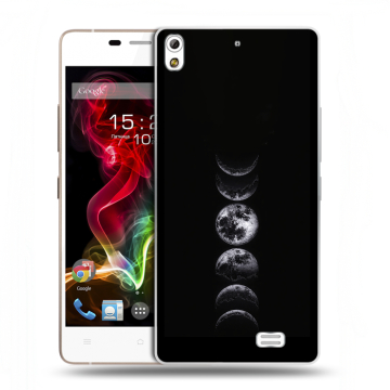 Пластиковый чехол на Fly IQ4516 Tornado Slim Octa с принтом женский