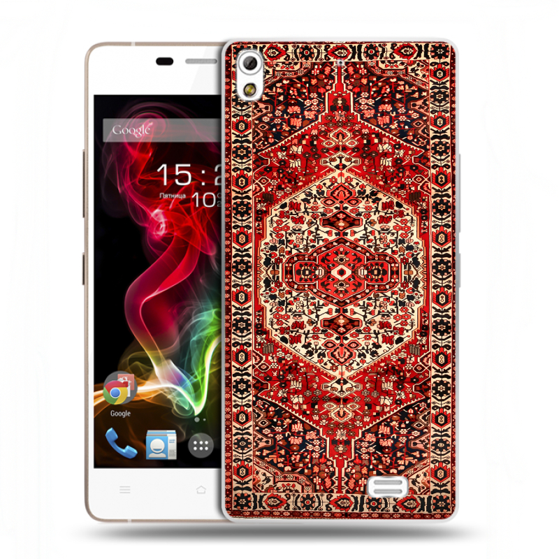 Пластиковый чехол на Fly IQ4516 Tornado Slim Octa с принтом Ковер Пластиковый чехол на Fly IQ4516 Tornado Slim Octa с принтом Ковер