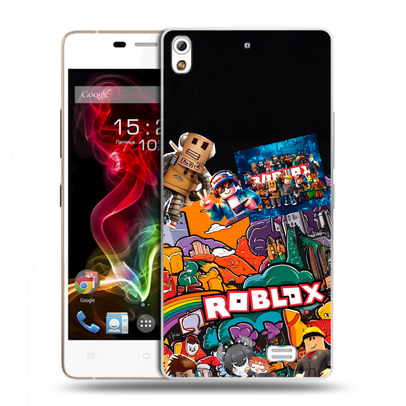 Пластиковый чехол на Fly IQ4516 Tornado Slim Octa с принтом Roblox Роблокс Пластиковый чехол на Fly IQ4516 Tornado Slim Octa с принтом Roblox Роблокс