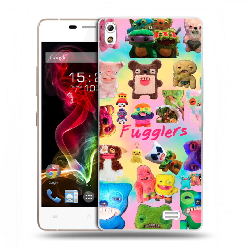 Пластиковый чехол на Fly IQ4516 Tornado Slim Octa с принтом Флагер Fuggler Пластиковый чехол на Fly IQ4516 Tornado Slim Octa с принтом Флагер Fuggler
