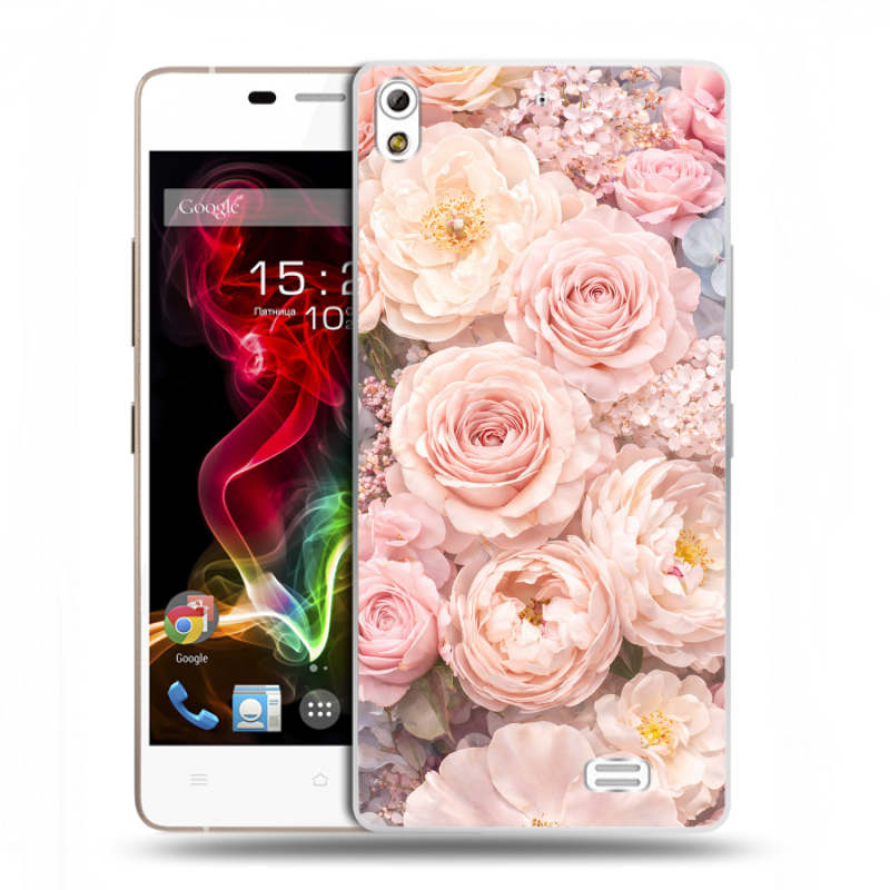Пластиковый чехол на Fly IQ4516 Tornado Slim Octa с принтом женский Пластиковый чехол на Fly IQ4516 Tornado Slim Octa с принтом женский