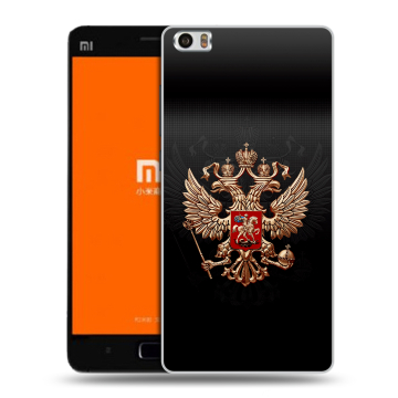 Силиконовый чехол на Xiaomi MI5 с принтом Герб России