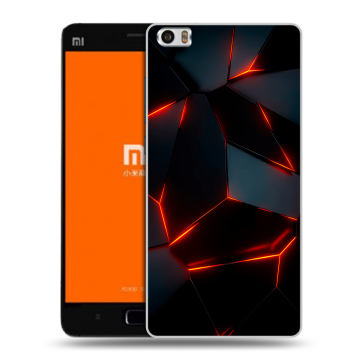 Силиконовый чехол на Xiaomi MI5 с принтом Яркие абстракции
