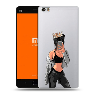 Силиконовый чехол на Xiaomi MI5 с принтом Женские принты