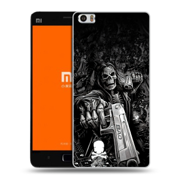 Силиконовый чехол на Xiaomi MI5 с принтом Скелет