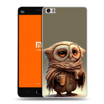 Силиконовый чехол на Xiaomi MI5 с принтом Сова