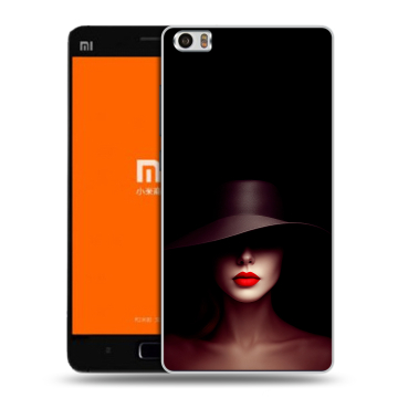 Силиконовый чехол на Xiaomi MI5 с принтом Девушка в шляпе Силиконовый чехол на Xiaomi MI5 с принтом Девушка в шляпе