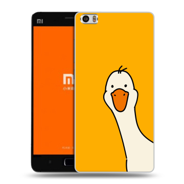 Силиконовый чехол на Xiaomi MI5 с принтом Утка Силиконовый чехол на Xiaomi MI5 с принтом Утка