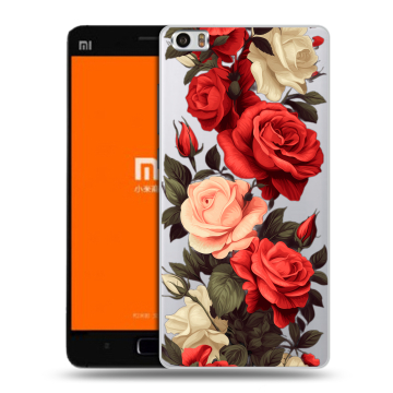 Силиконовый чехол на Xiaomi MI5 с принтом Розы Силиконовый чехол на Xiaomi MI5 с принтом Розы