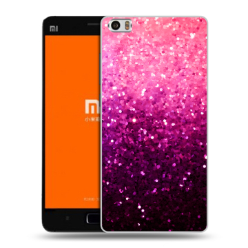Силиконовый чехол на Xiaomi MI5 с принтом Блестки