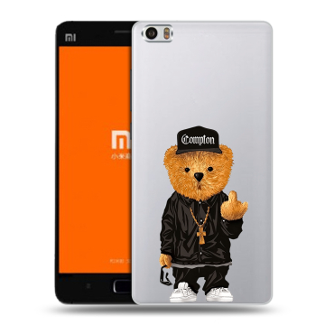 Силиконовый чехол на Xiaomi MI5 с принтом Плюшевый медведь Силиконовый чехол на Xiaomi MI5 с принтом Плюшевый медведь