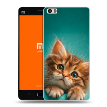 Силиконовый чехол на Xiaomi MI5 с принтом котенок Силиконовый чехол на Xiaomi MI5 с принтом котенок