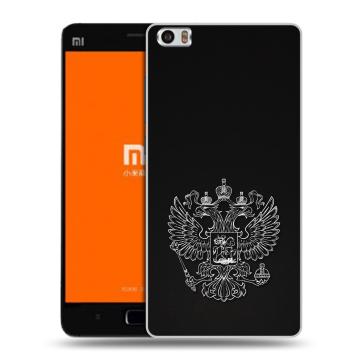 Силиконовый чехол на Xiaomi MI5 с принтом Герб России Силиконовый чехол на Xiaomi MI5 с принтом Герб России