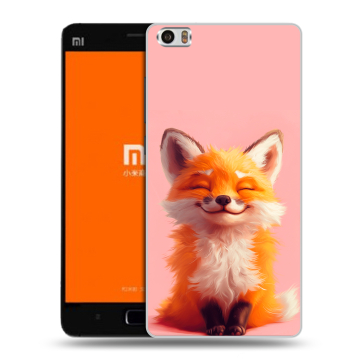 Силиконовый чехол на Xiaomi MI5 с принтом милая лиса Силиконовый чехол на Xiaomi MI5 с принтом милая лиса